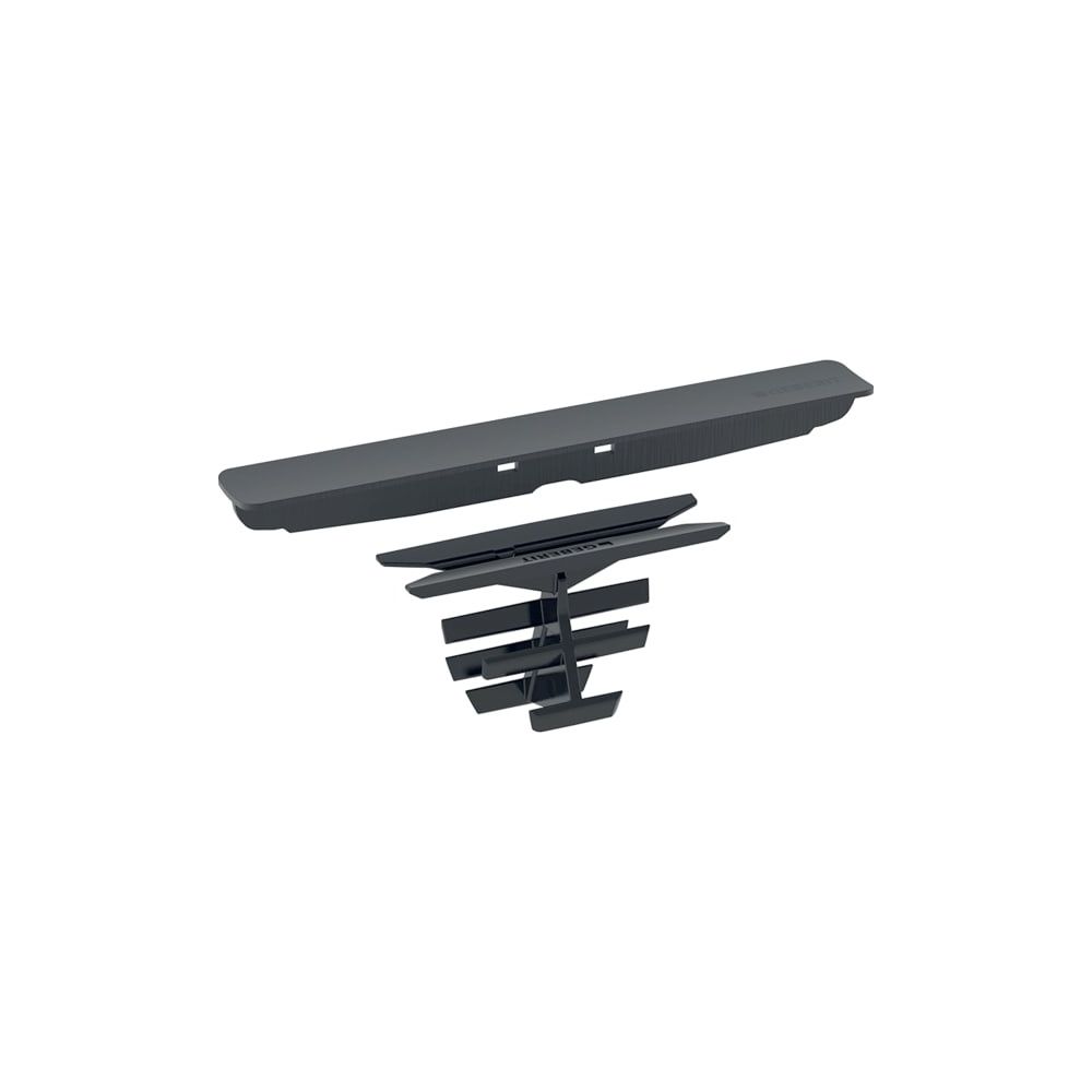 Geberit Abdeckung für CleanLine30 Duschrinne, 15,6cm, Schwarz, 246204TE1... GEBERIT-246204TE1 4064746079030 (Abb. 2)