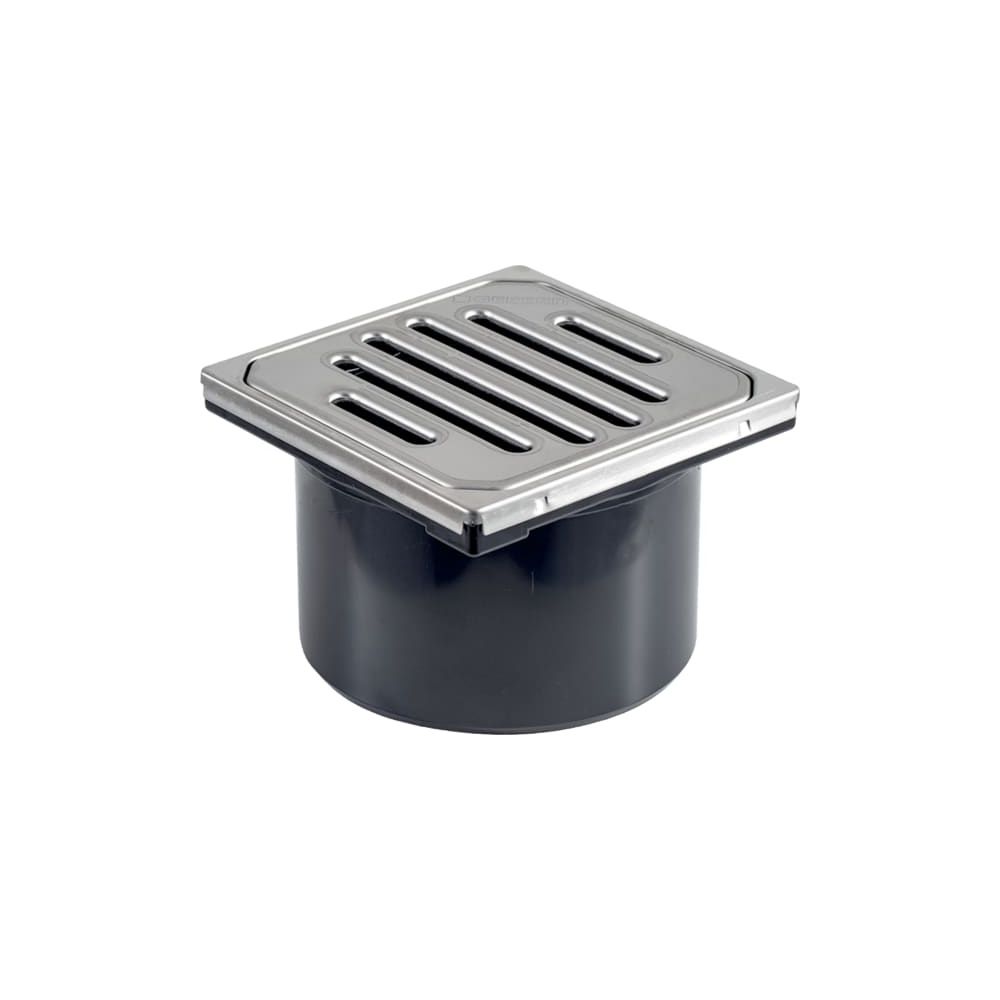 Geberit Aufsatz mit Rostträger und Schlitzrost für Varino Bodenablauf, 13x13cm, 2433... GEBERIT-243372001 4025416581628 (Abb. 2)