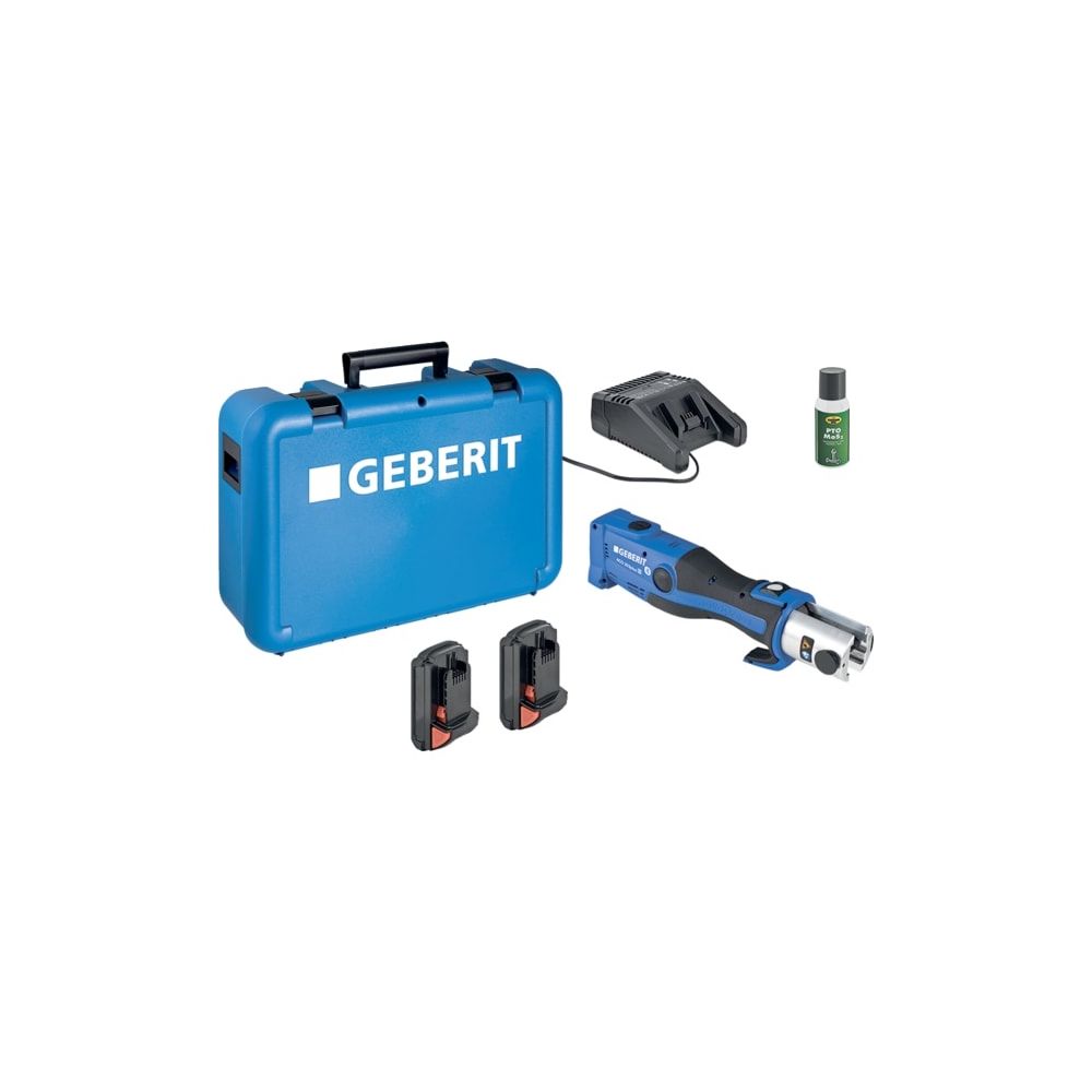 Geberit ACO 203plus Pressgerät Typ 2 im Koffer, 230V/50-60 Hz Steckertyp CEE 7/16 Le... GEBERIT-691218P12 4025416285830 (Abb. 3)