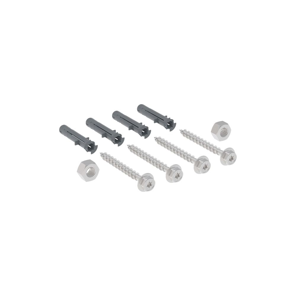 Geberit Befestigungsset für WCs Bidets und Waschtische Stahl/Kunststoff 216179001... GEBERIT-216179001 4025416260936 (Abb. 4)