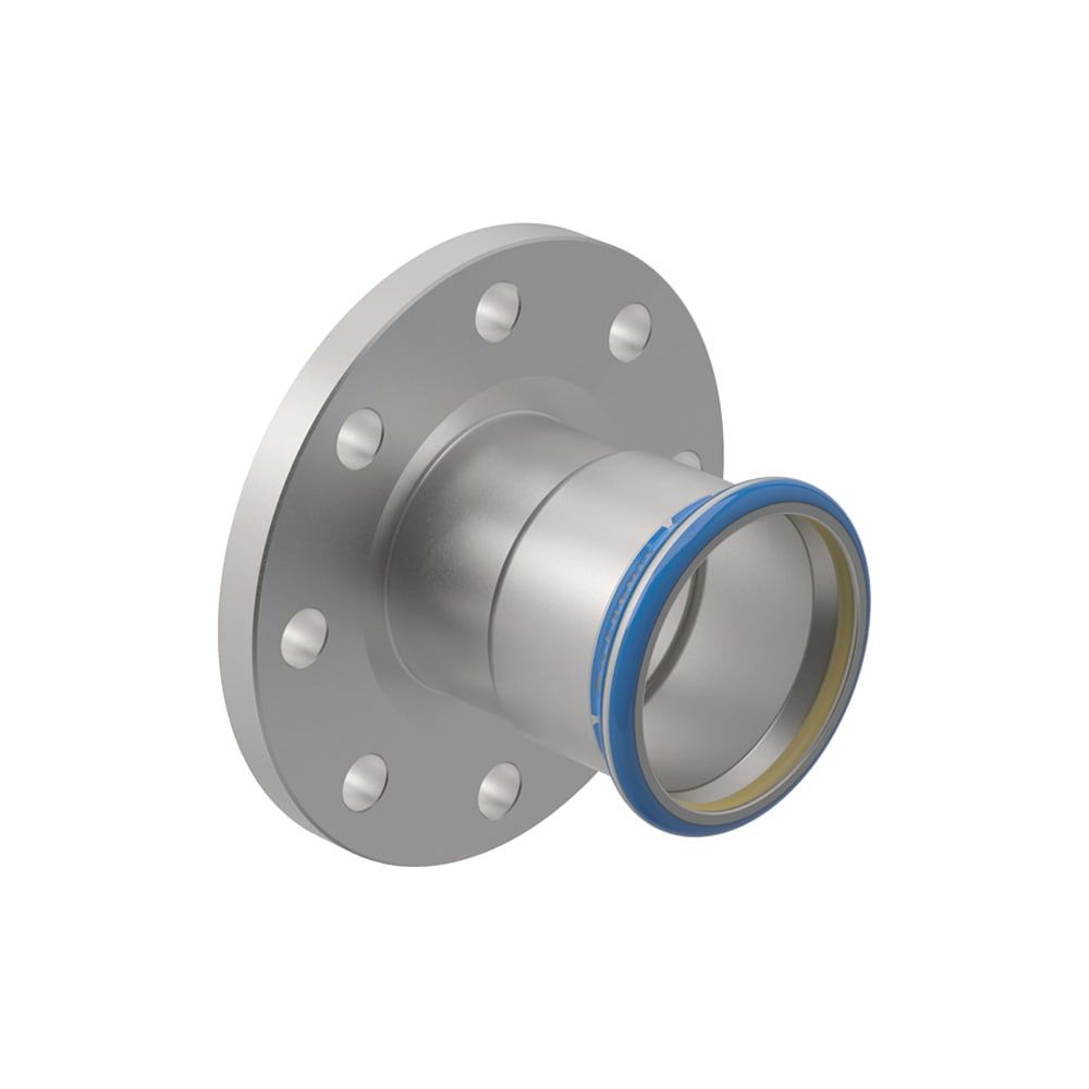 Geberit Mapress Edelstahl Flansch PN 10/16, mit Pressmuffe, Gas, D 108mm, DN 100... GEBERIT-34211 4024723342113 (Abb. 3)