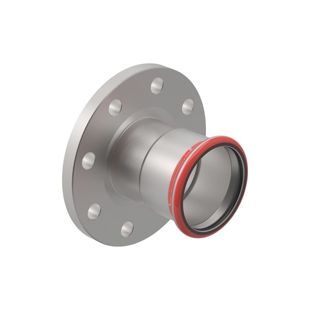 Geberit Mapress C-Stahl Flansch 10/16 bar, mit Pressmuffe Außendurchmesser 88,9mm, DN 80... GEBERIT-23760 4024723237600 (Abb. 4)