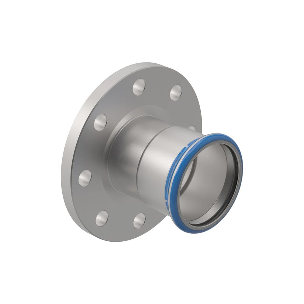 Geberit Mapress Edelstahl Flansch PN 10/16, mit Pressmuffe D 108mm, DN 100... GEBERIT-33741 4024723337416 (Abb. 4)