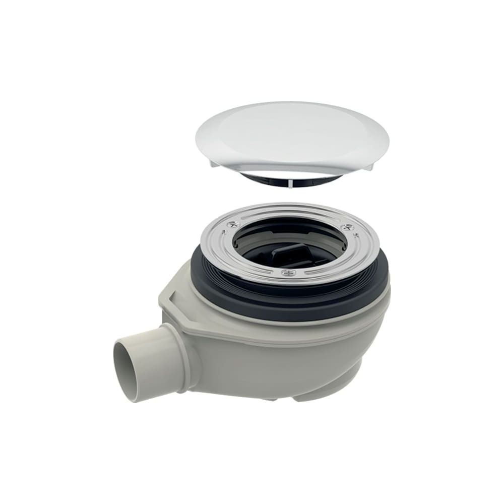 Geberit Duschwannenablauf, Ablaufkappe Sperrwasserhöhe 50mm Abgang aus PP d 50mm Hoc... GEBERIT-150554211 4025416633693 (Abb. 3)