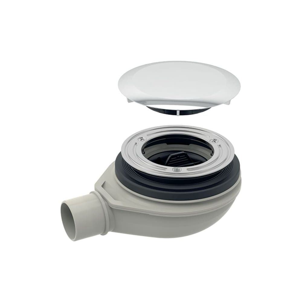 Geberit Duschwannenablauf, Ablaufkappe Sperrwasserhöhe 30mm Abgang aus PP d 40mm Hoc... GEBERIT-150582211 4025416633846 (Abb. 3)
