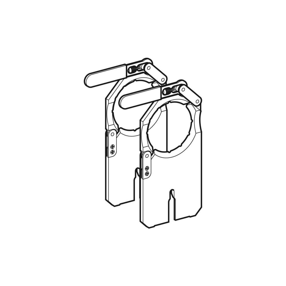 Geberit Set Aufspannplatten Außendurchmesser 75mm... GEBERIT-359812001 4025416021223 (Abb. 3)