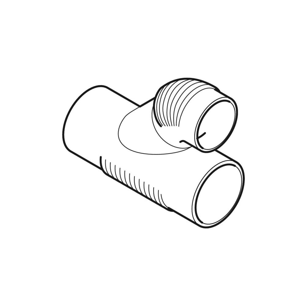 Geberit Silent db20 Parallelabzweig 45 Grad d 90mm, d1 90mm... GEBERIT-308081141 4025416084617 (Abb. 3)