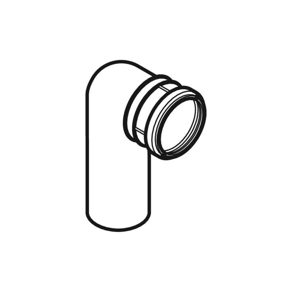 Geberit PE Anschlussbogen 90 Grad für Wand-WC Außendurchmesser 110mm... GEBERIT-367070161 4025416160946 (Abb. 3)