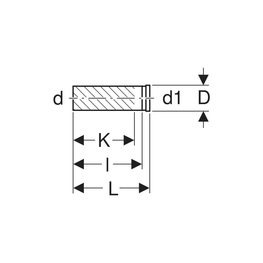 Geberit PE Anschlussstutzen mit Steckmuffe, für Wand-WC Außendurchmesser 110mm... GEBERIT-367887161 4025416032977 (Abb. 5)
