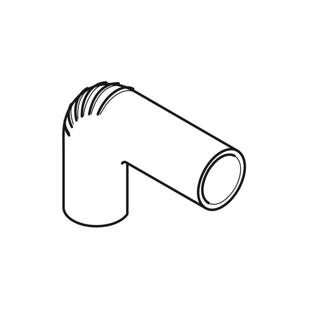 Geberit Silent db20 Anschlussbogen 90 Grad verlängert, d 56mm, di 50mm... GEBERIT-305905141 4025416090052 (Abb. 3)