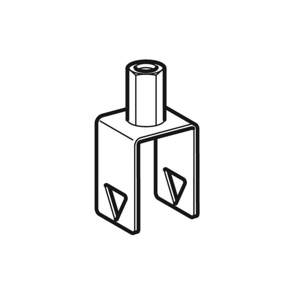 Geberit Pluvia Aufhängeelement galvanisch verzinkt, Länge 6,7cm... GEBERIT-362862261 4025416749011 (Abb. 3)
