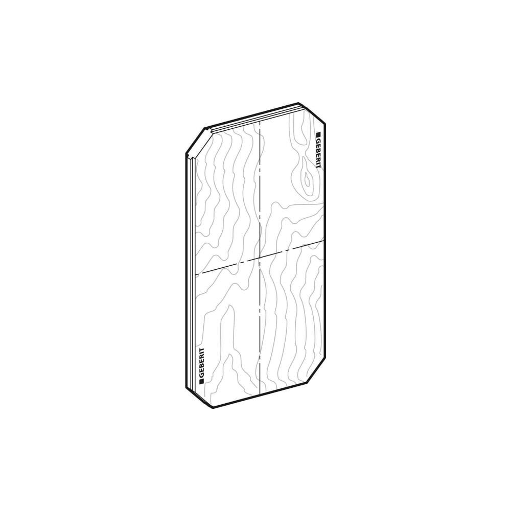 Geberit GIS Montageplatte universell, 31x58cm... GEBERIT-461035001 4025416040705 (Abb. 2)