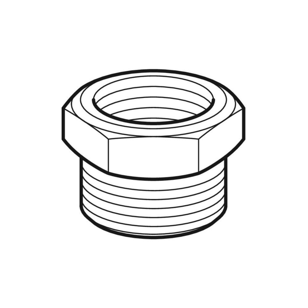 Geberit Übergang Eurokonus, mit Innengewinde CW617N, G 3/4″, M 22mm... GEBERIT-641522001 4025416128304 (Abb. 3)