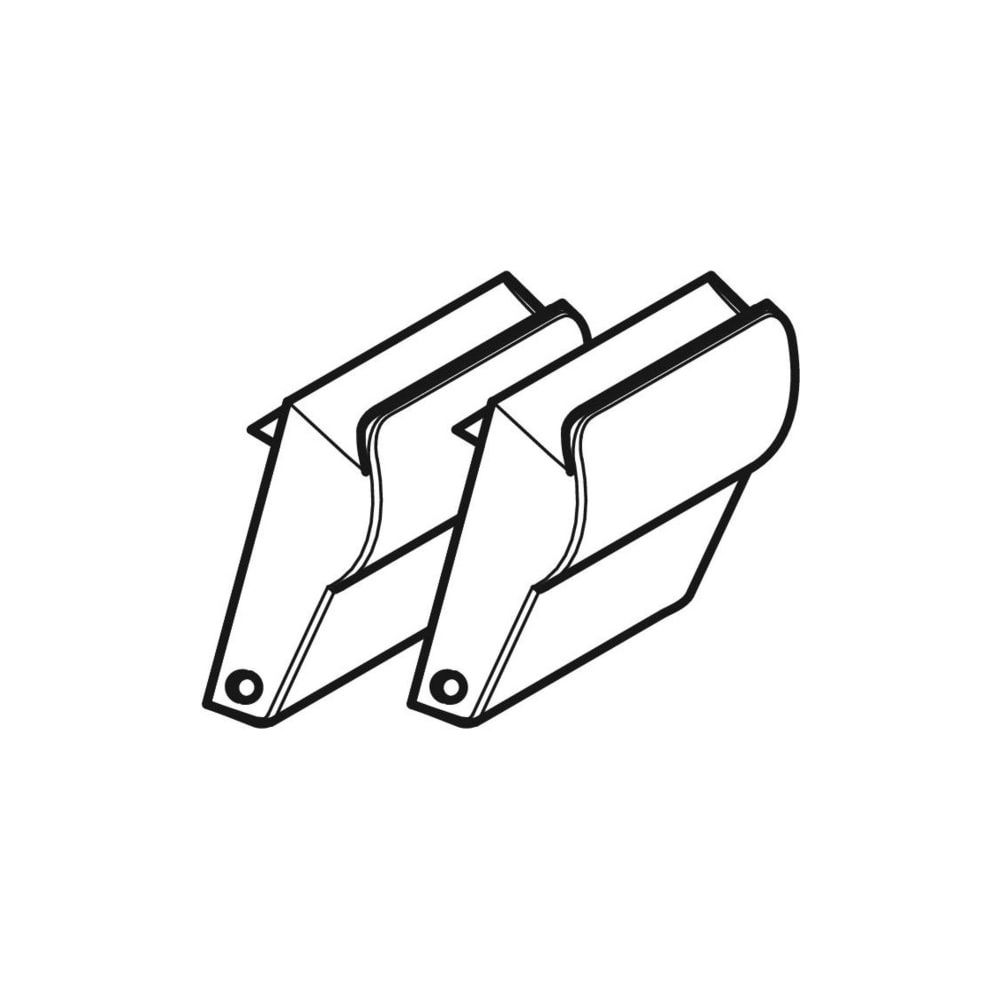Geberit Verschluss Set für Koffer, 2 Stück... GEBERIT-691132001 4025416929635 (Abb. 1)