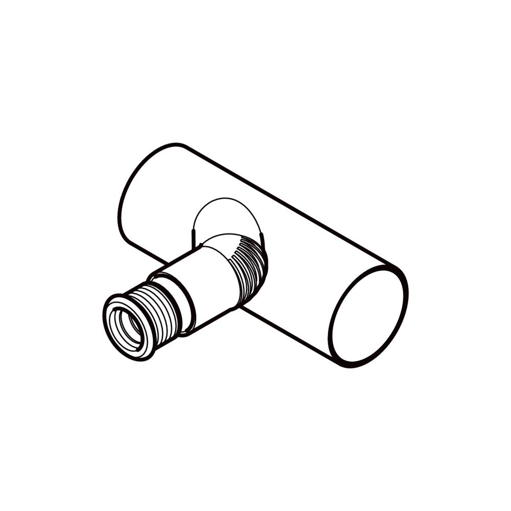 Geberit Silent db20 Abzweig 90 Grad für Apparateanschluss, rechts d 90mm, d1 56mm, d... GEBERIT-308052141 4025416144328 (Abb. 3)