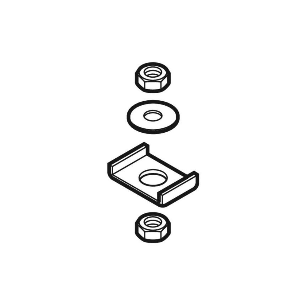 Geberit Pluvia Aufhängeelement C-Profil 3x5,4x1,6cm... GEBERIT-363862001 4025416504559 (Abb. 3)