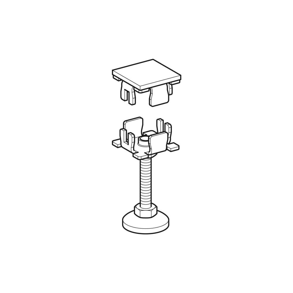 Geberit GIS Fußstütze für Wannenverkleidung... GEBERIT-461805001 4025416607342 (Abb. 3)