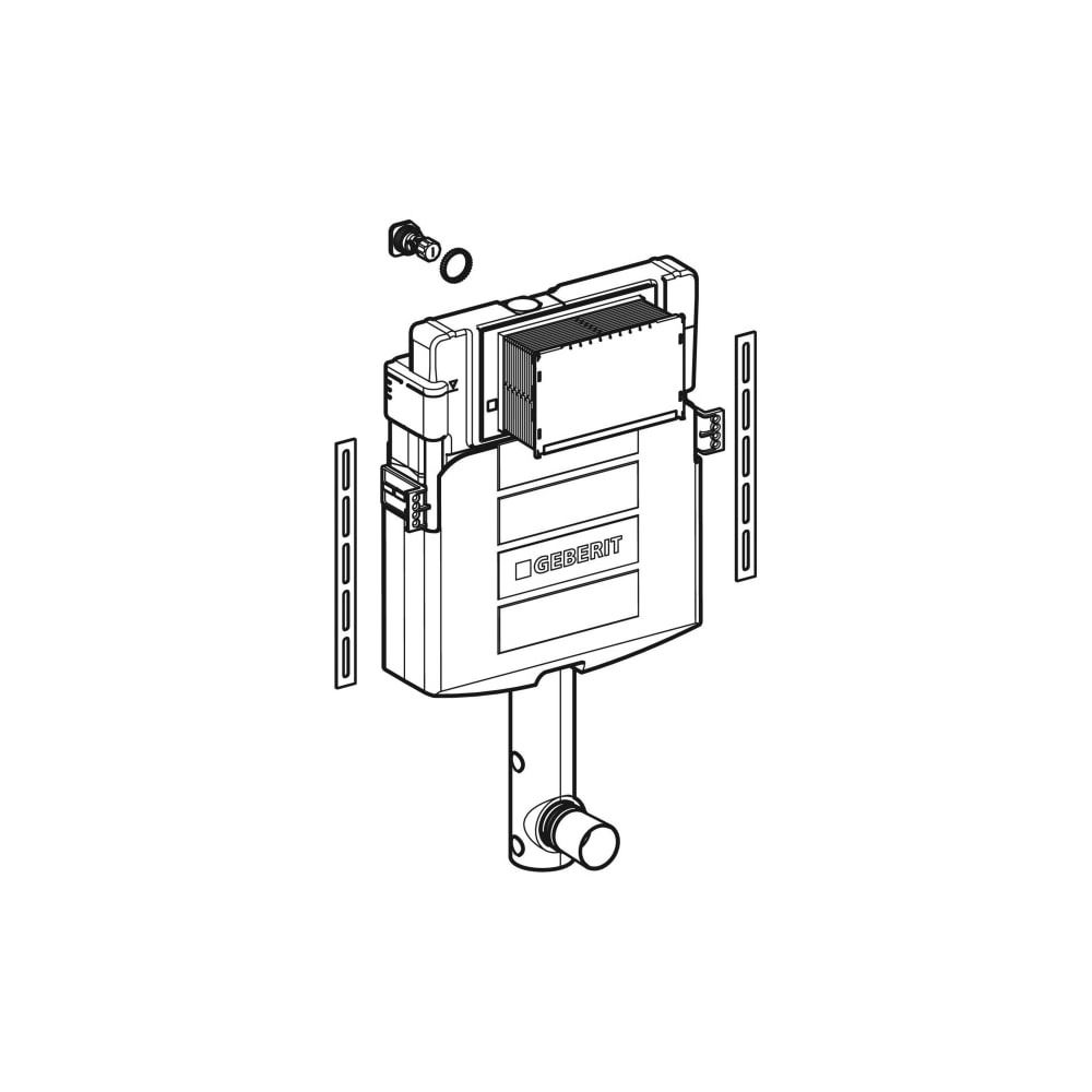 Geberit Sigma Unterputzspülkasten 12cm, 6 oder 3 Liter... GEBERIT-109300005 4025416724728 (Abb. 3)