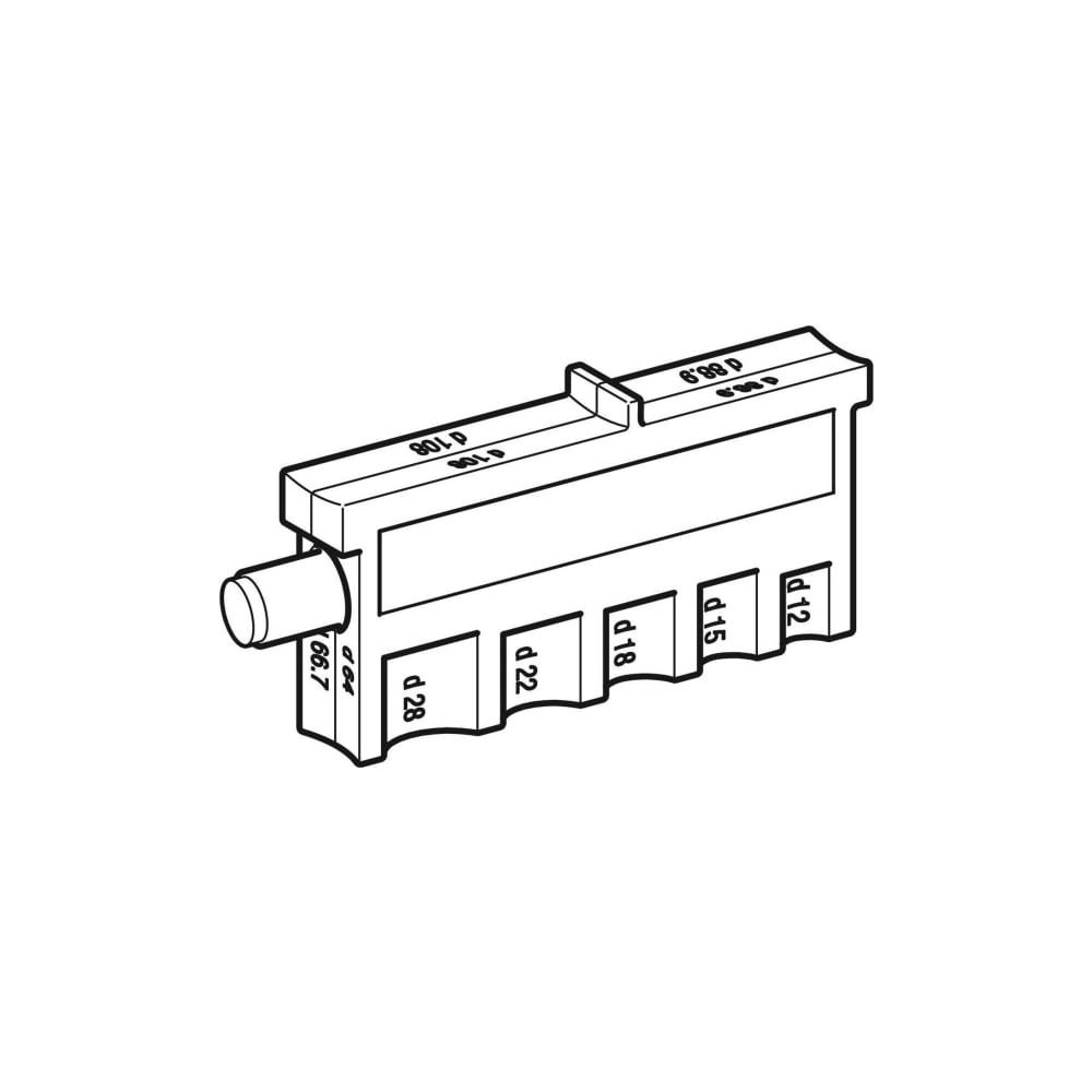 Geberit Mapress Einschubtiefenschablone mit Markierstift Außendurchmesser 12-108mm... GEBERIT-90351 4024723903512 (Abb. 3)