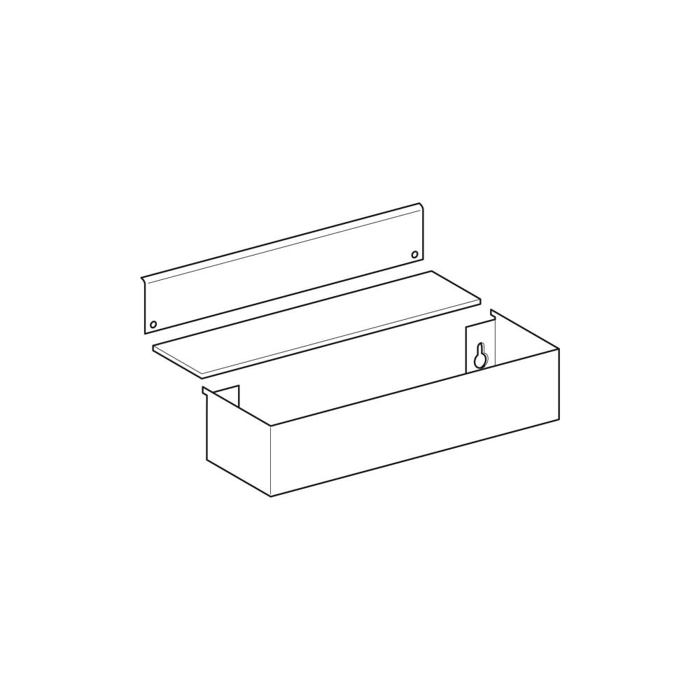 Geberit Staubox für Spiegelschrank, 243818001... GEBERIT-243818001 4025416853985 (Abb. 1)