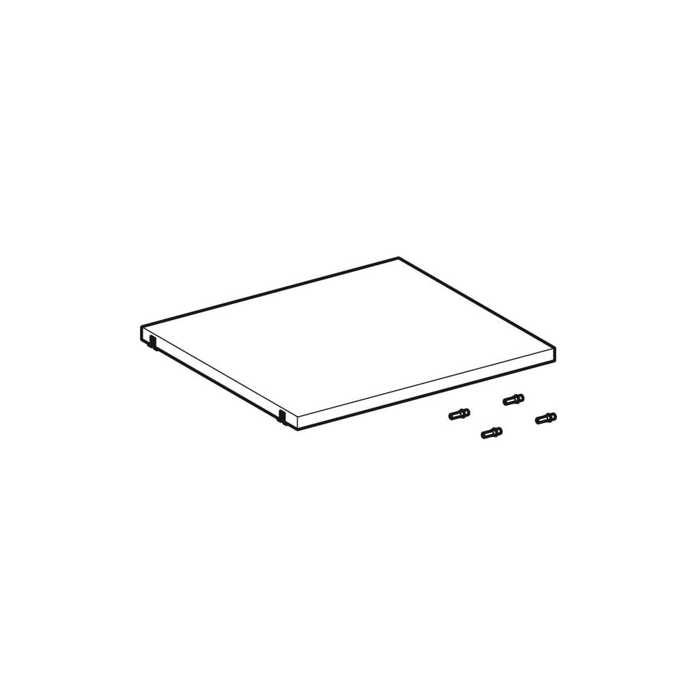 Geberit Einlegeboden gross, mit Regalbolzen, für Hochschrank, Breite 38cm... GEBERIT-243876001 4025416820925 (Abb. 3)