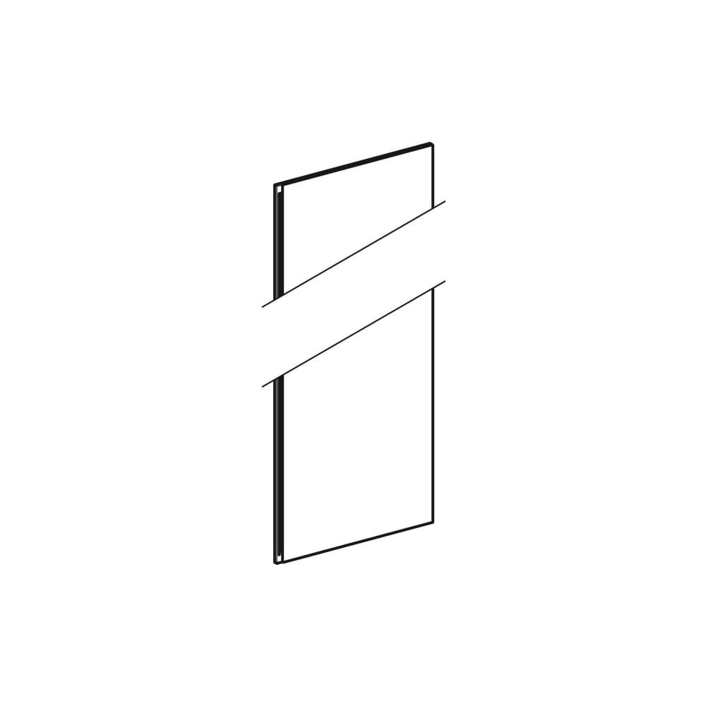 Geberit Tür für Hochschrank, Höhe 173cm, Breite 45cm, Weiß... GEBERIT-243856011 4025416855439 (Abb. 1)
