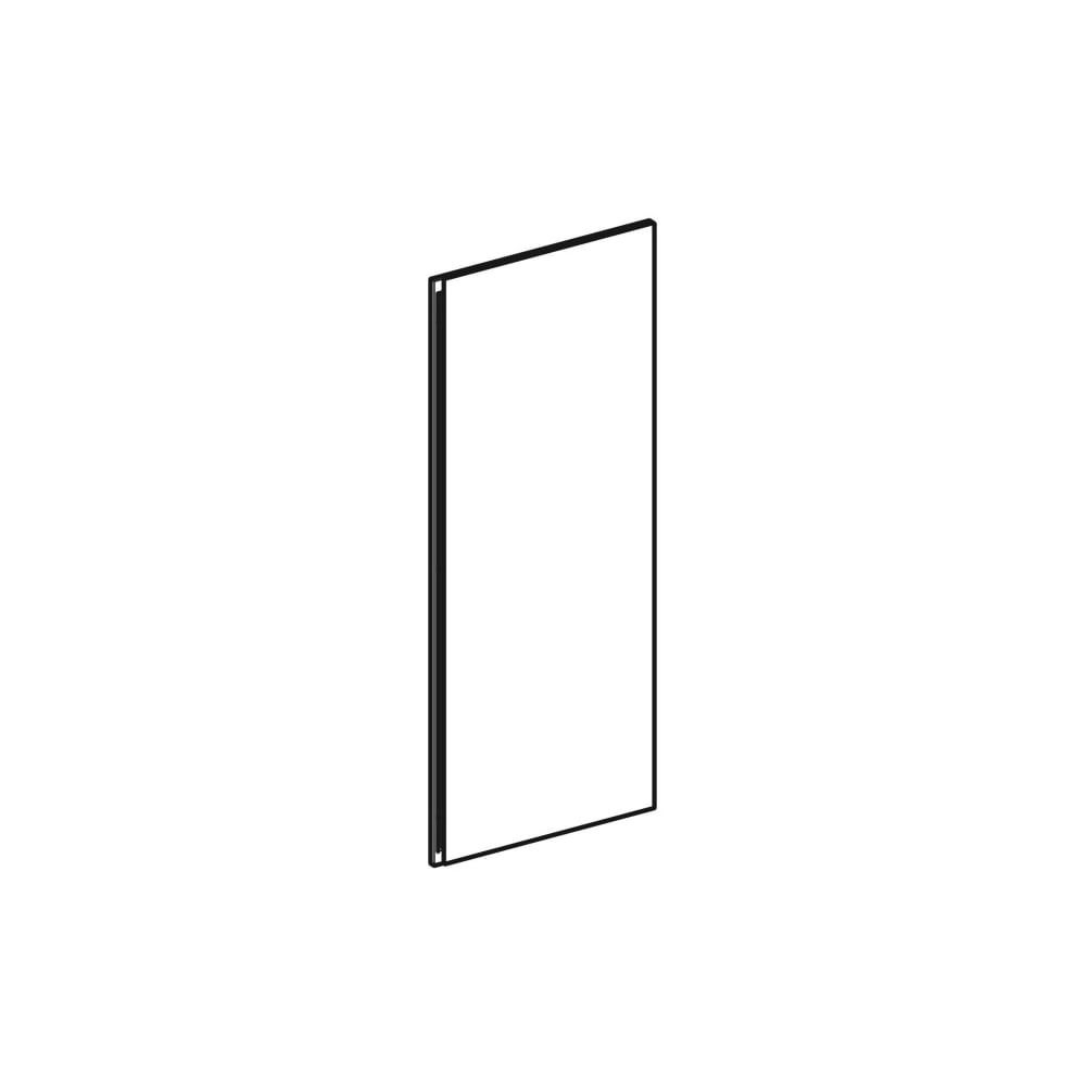 Geberit untere Tür für Hochschrank, Breite 38cm, Schwarz... GEBERIT-243865161 4025416820819 (Abb. 1)