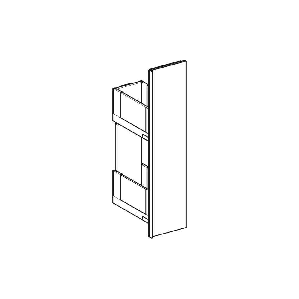 Geberit Set Auszüge für Raumteiler, unten, Breite 22cm... GEBERIT-243825001 4025416854746 (Abb. 3)
