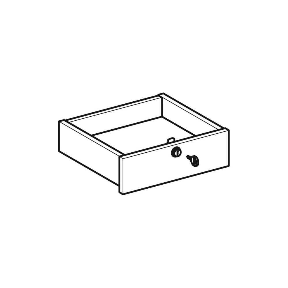 Geberit Schublade für Hochschrank, abschließbar, Breite 38cm... GEBERIT-243874001 4025416820895 (Abb. 1)