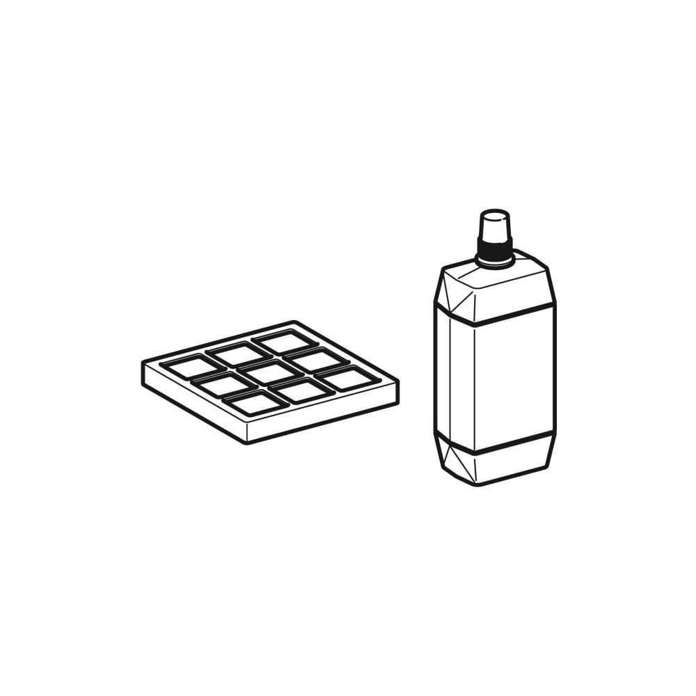 Geberit Set Aktivkohlefilter, Düsenreiniger für Geberit AquaClean 8000plus, WC-Kompl... GEBERIT-240625001 4025416864073 (Abb. 3)