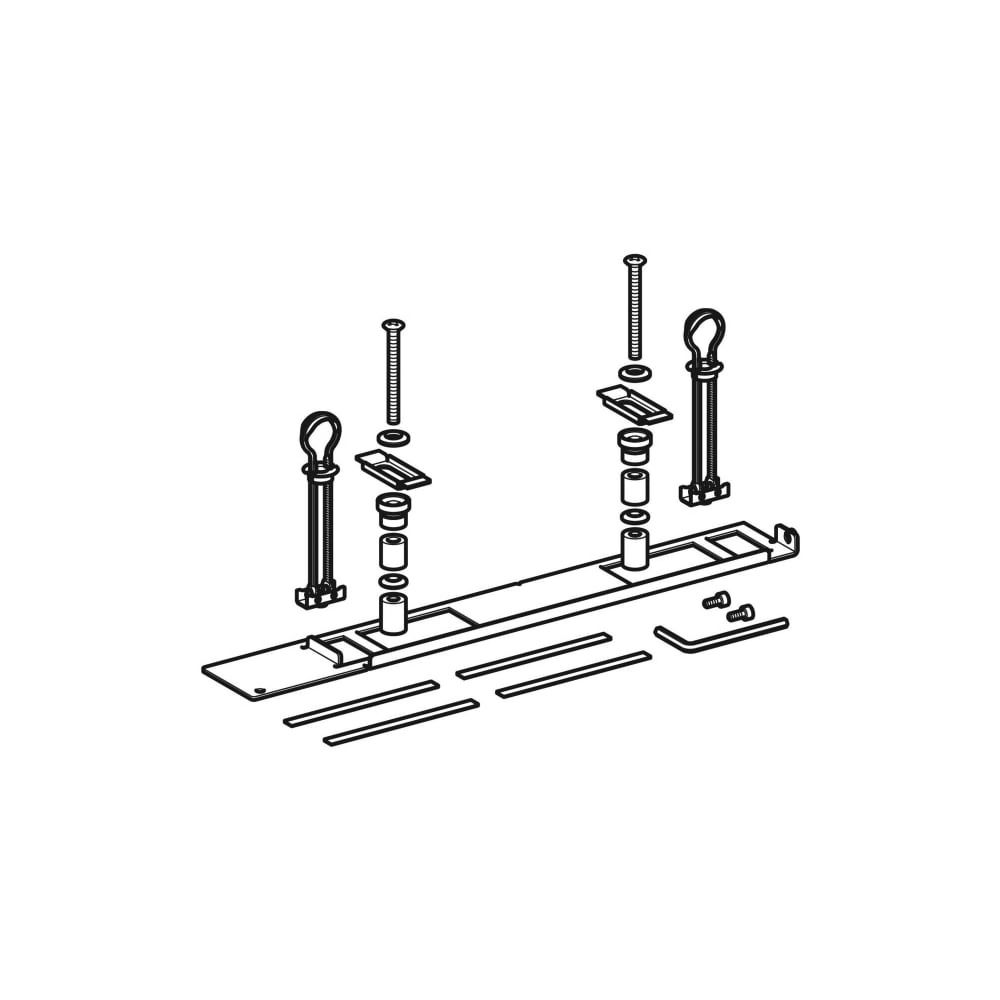 Geberit Set Adapterplatte für Geberit AquaClean 5000/5000plus... GEBERIT-240495001 4025416853671 (Abb. 3)