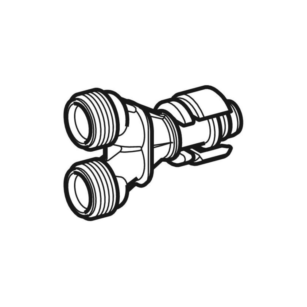 Geberit Y-Abzweig für Geberit AquaClean... GEBERIT-241900001 4025416717096 (Abb. 3)