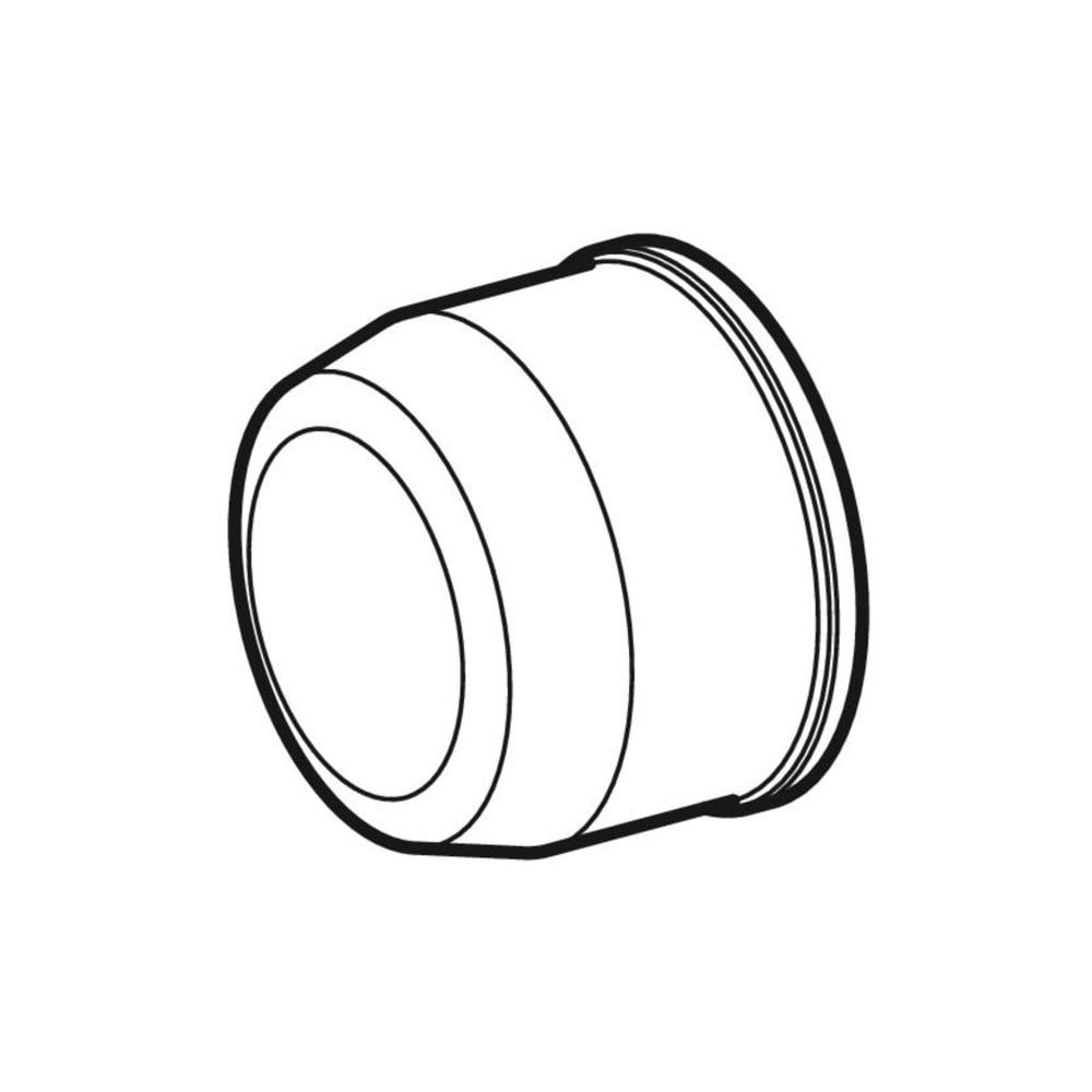 Geberit Kappe auf Verteiler mit Steckanschluss, unlösbar CW617N, di 28mm... GEBERIT-653483001 4025416760900 (Abb. 3)