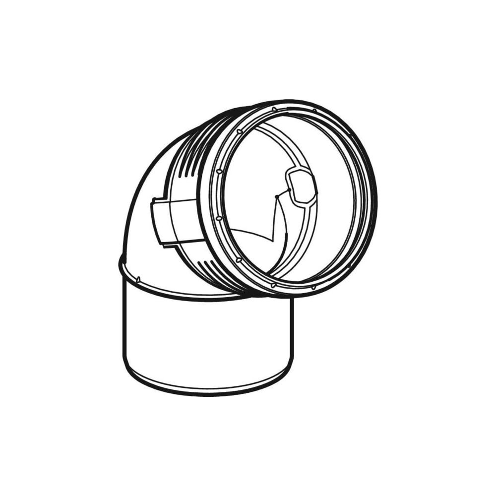 Geberit Silent-PP Bogen 67,5 Grad, Außendurchmesser 160mm... GEBERIT-390723141 4025416084129 (Abb. 3)