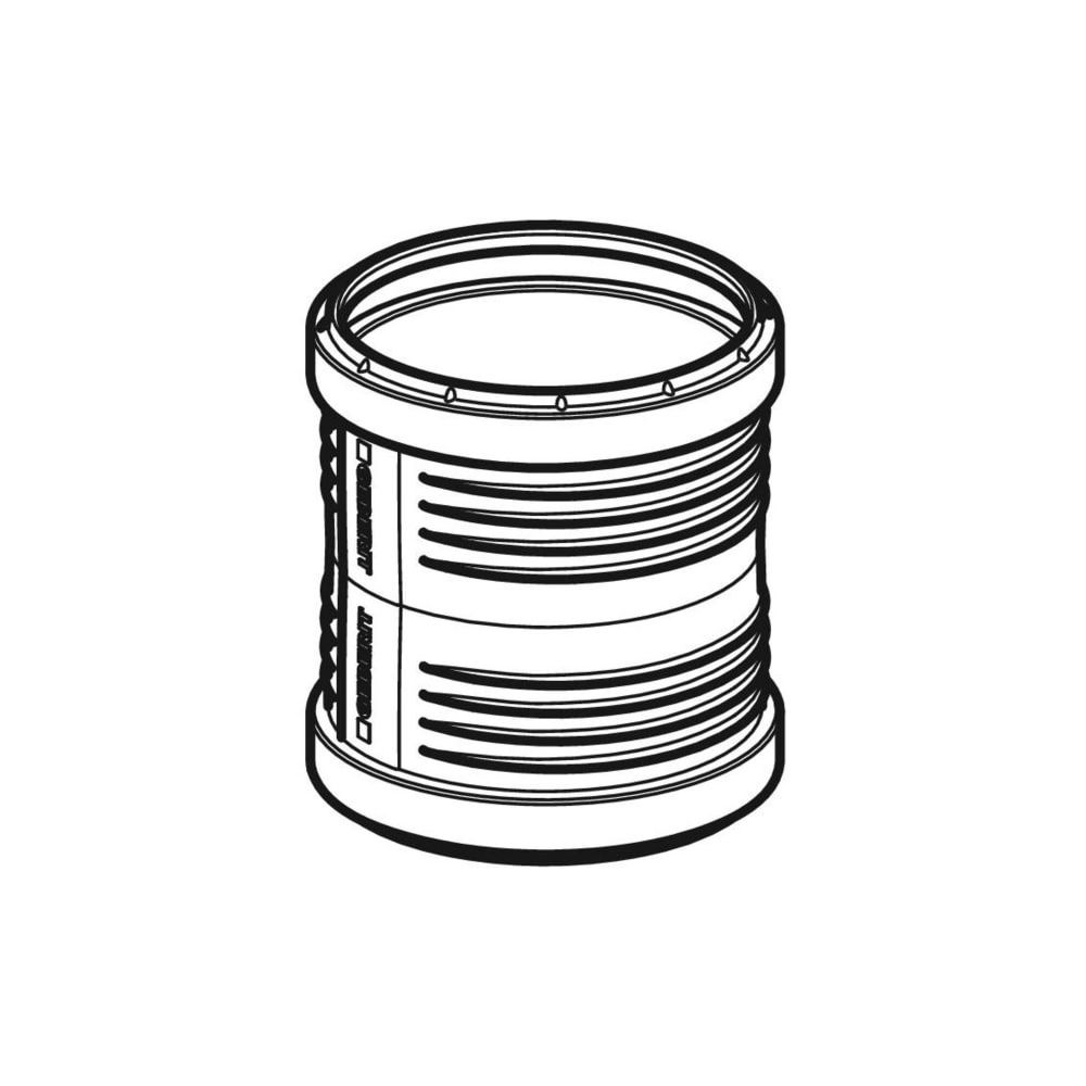 Geberit Silent-PP Doppelsteckmuffe Außendurchmesser 160mm... GEBERIT-390716141 4025416084228 (Abb. 3)