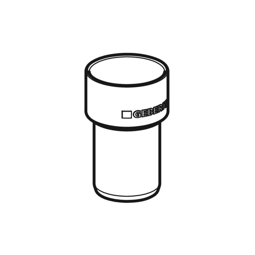 Geberit Silent-PP Anschlussstutzen Außendurchmesser 50mm, d1 58mm... GEBERIT-390281141 4025416936497 (Abb. 3)