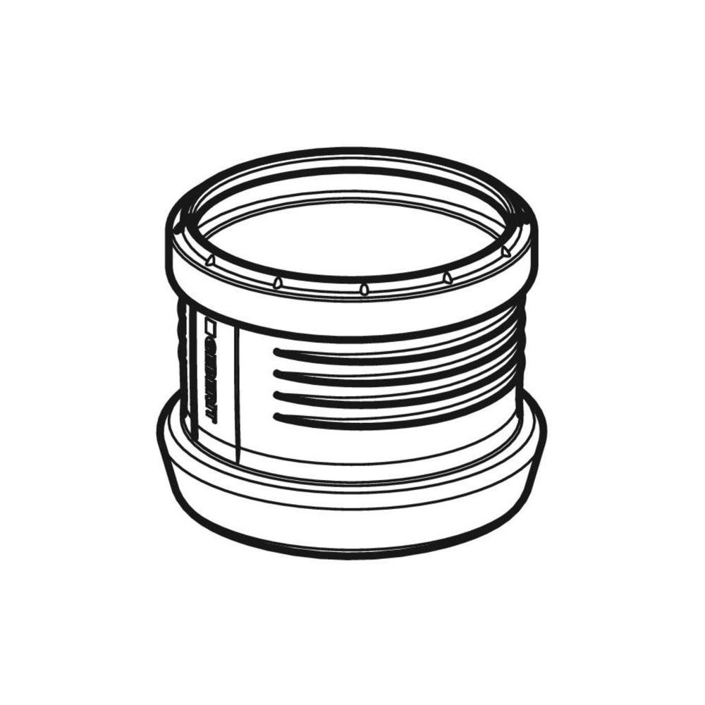 Geberit Silent-PP Übergangsmuffe auf Geberit Silent db20 Außendurchmesser 50mm... GEBERIT-390296141 4025416728610 (Abb. 3)