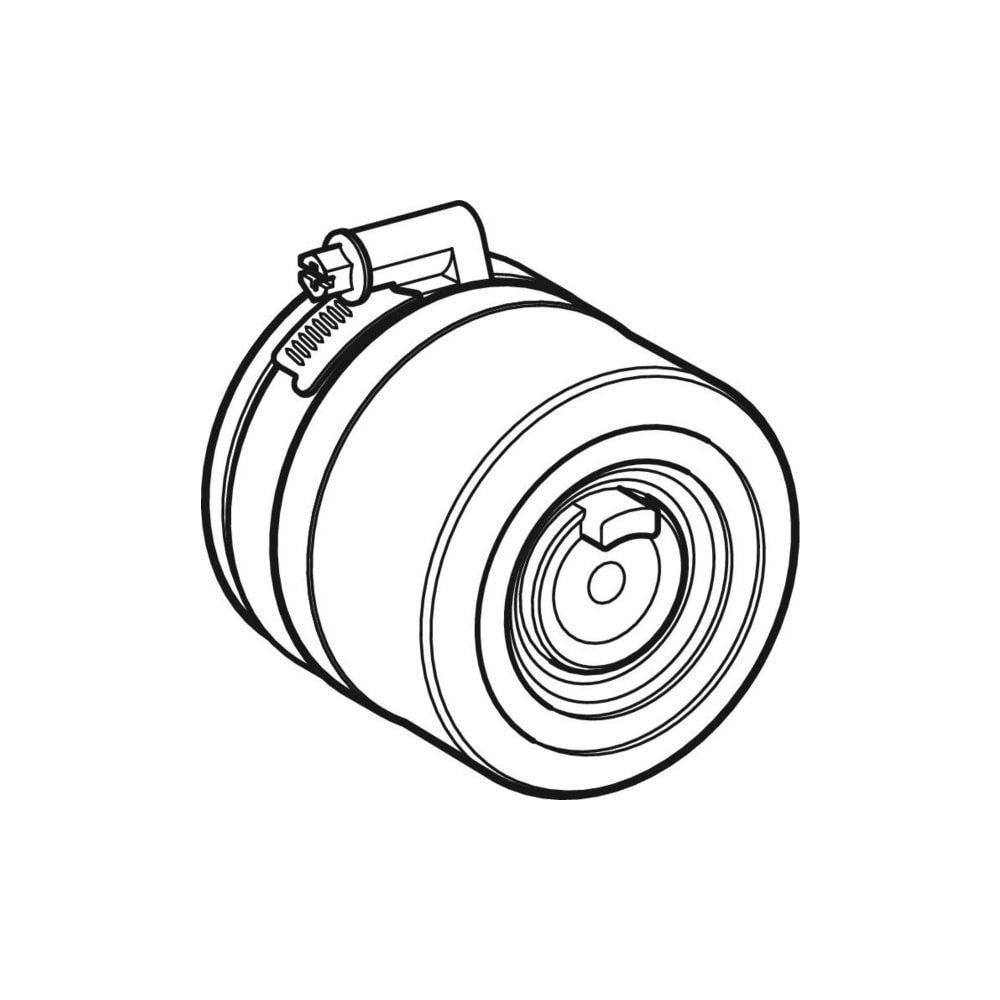 Geberit Silent-PP Übergangsmanschette auf Guss Außendurchmesser 135mm... GEBERIT-390695141 4025416971467 (Abb. 3)