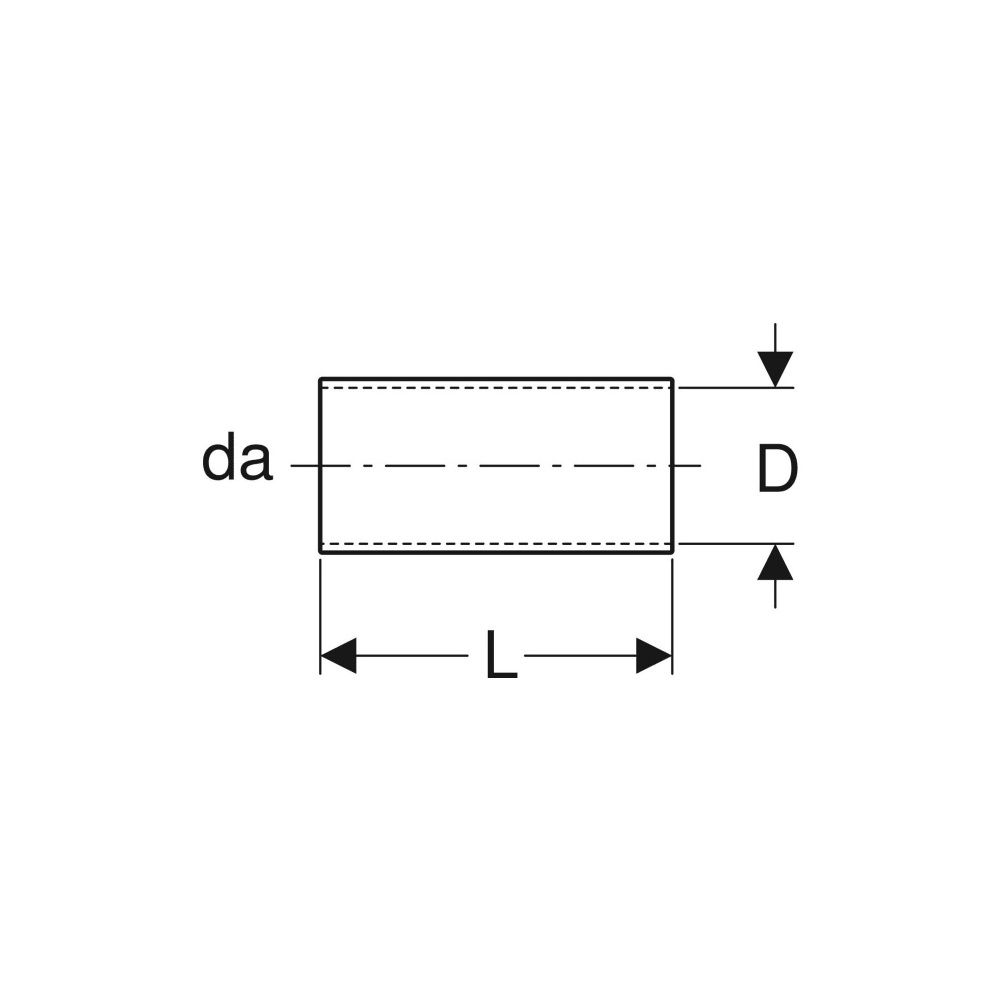 Geberit Muffe für Schutzrohr PE-LD, da 14/16mm... GEBERIT-650022001 4025416709732 (Abb. 5)
