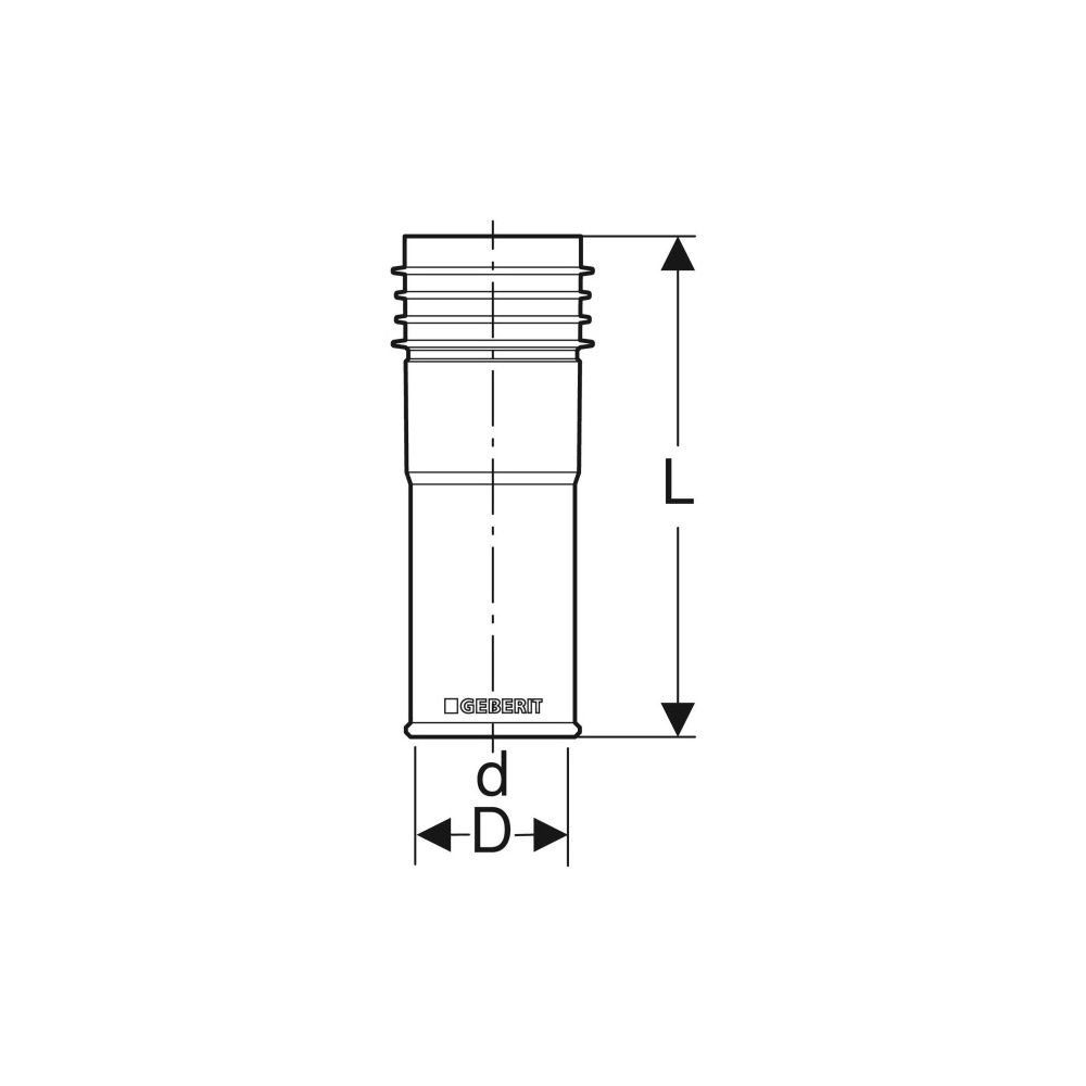 Geberit Markierhülse für Schutzrohr Außendurchmesser 14/16mm, Rot... GEBERIT-650023001 4025416306474 (Abb. 6)