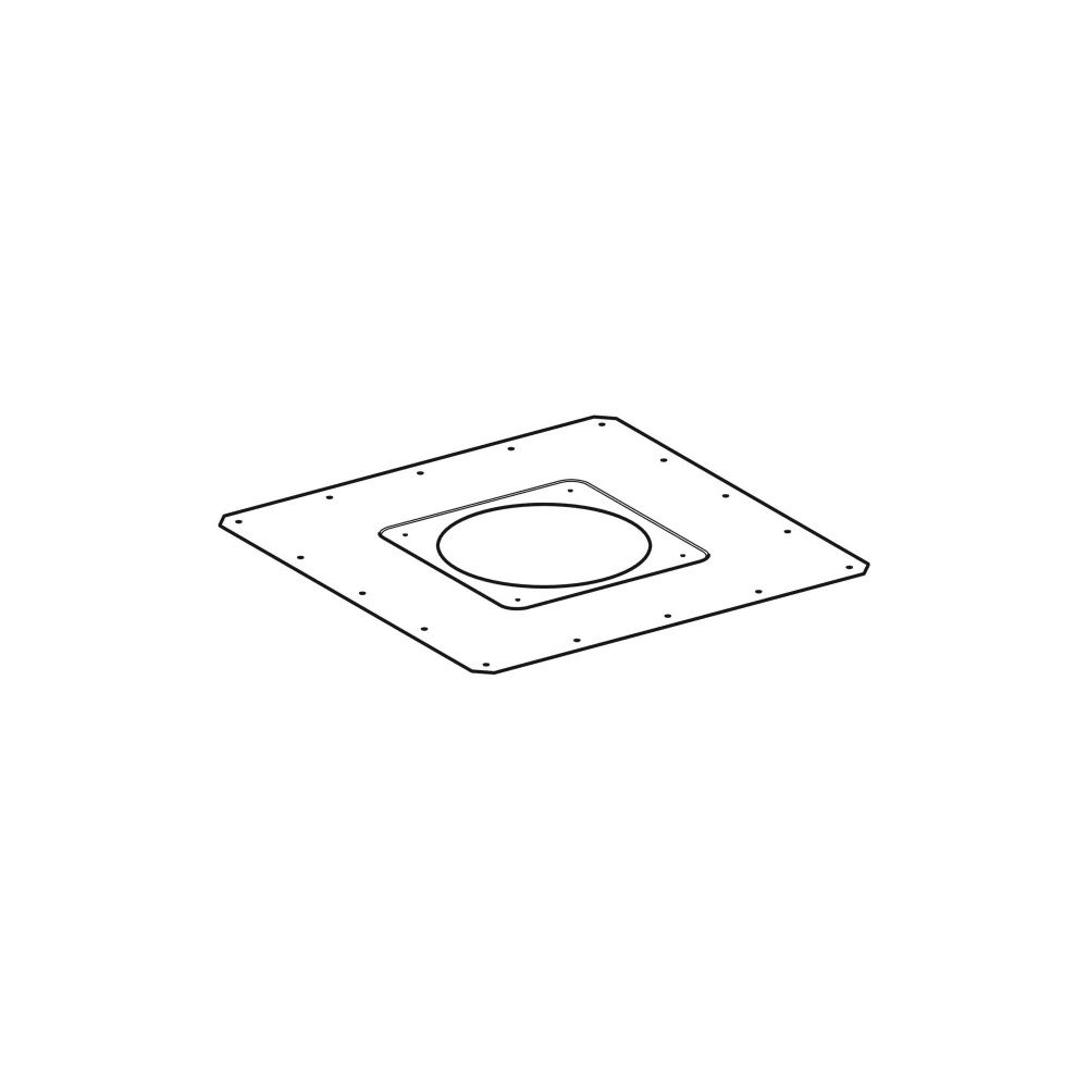 Geberit Befestigungsblech für Geberit Pluvia Dachwassereinlauf mit Befestigungsflans... GEBERIT-359006251 4025416755678 (Abb. 3)