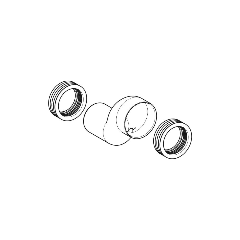 Geberit Set Anschlussstutzen für Wand-WC 3cm, etagiert... GEBERIT-131085111 4025416073789 (Abb. 3)