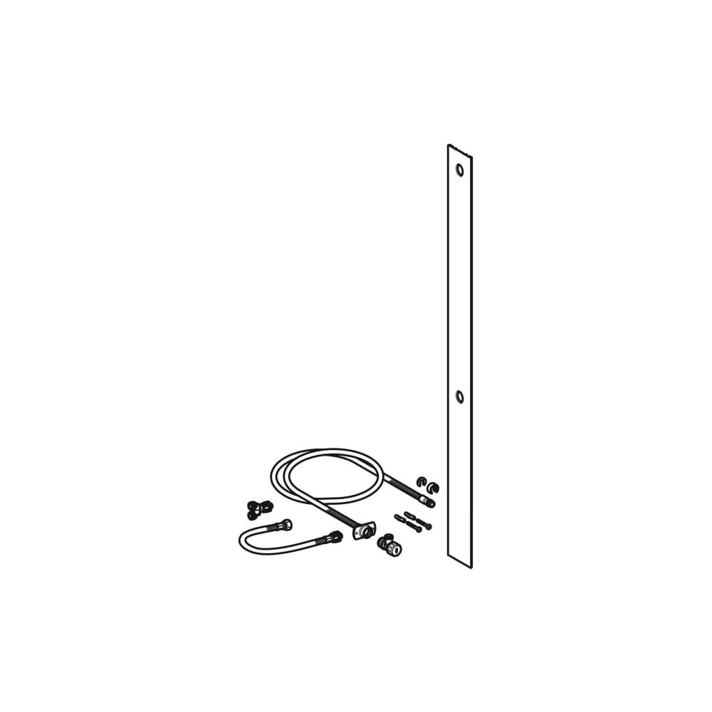 Geberit Umbauset für Geberit AquaClean WC-Aufsätze Aluminium gebürstet, Sanitärmodul... GEBERIT-131100TA1 4025416166047 (Abb. 3)