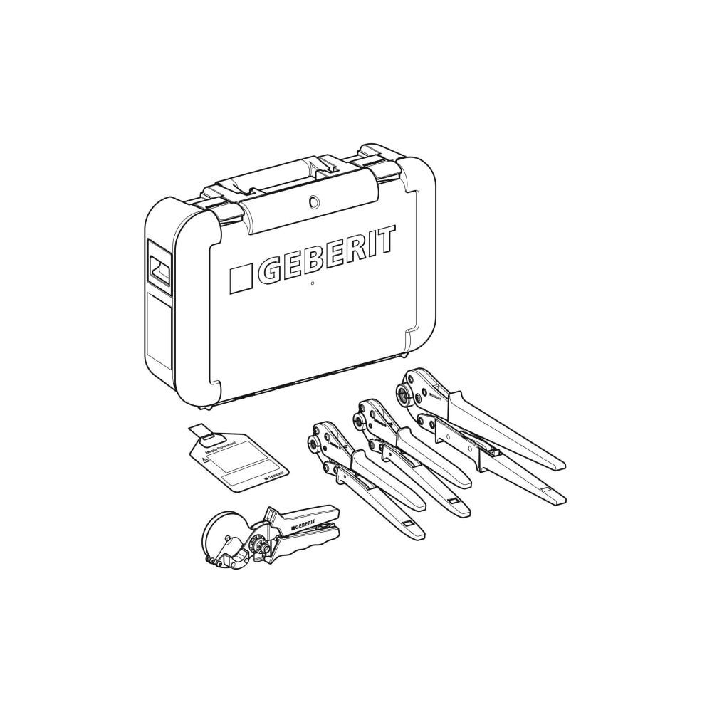 Geberit Mepla Handpresswerkzeug im Koffer Außendurchmesser 16/20/26mm... GEBERIT-690486004 4025416114512 (Abb. 4)