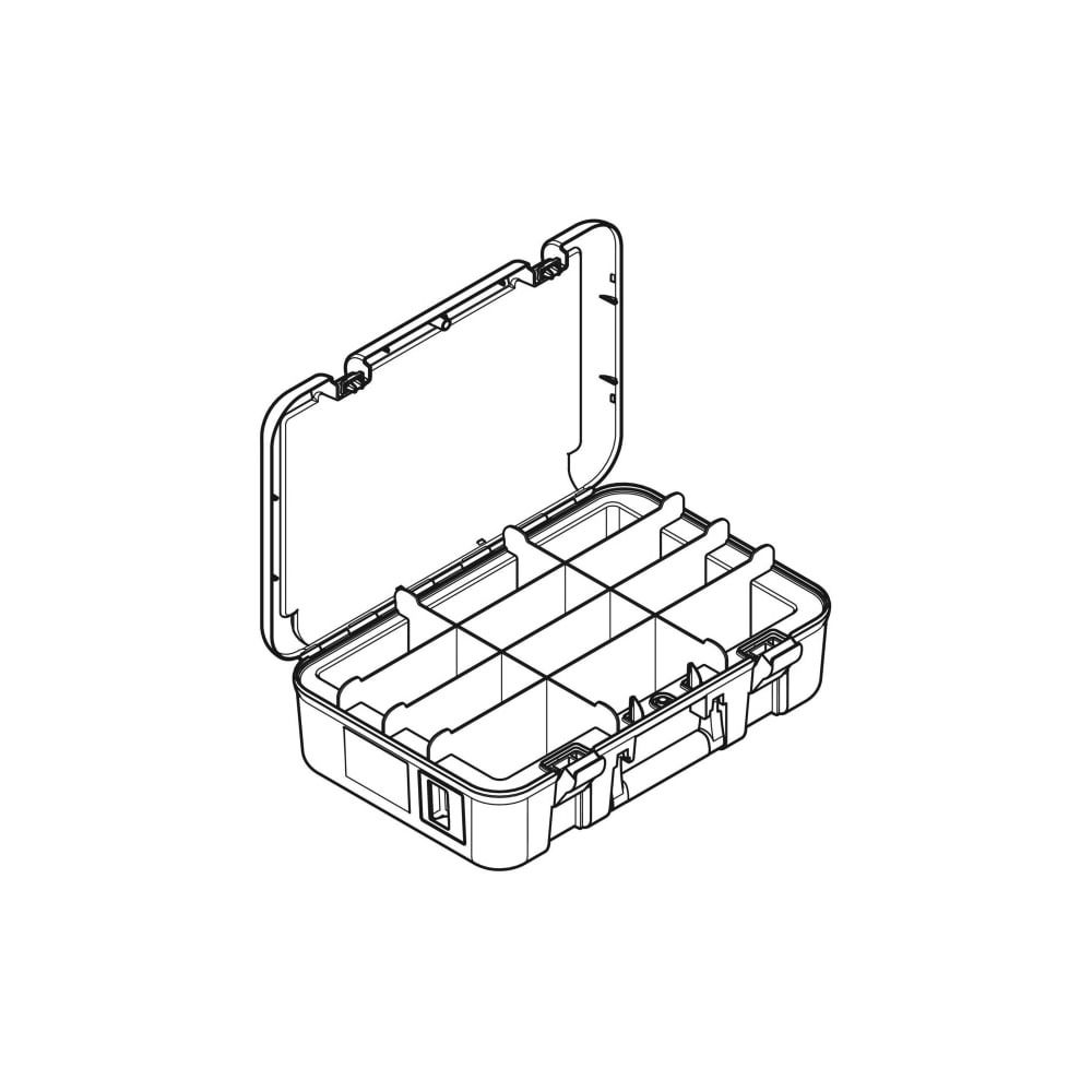 Geberit Universalkoffer mit zwölf Fächern ABS... GEBERIT-691145001 4025416118398 (Abb. 3)