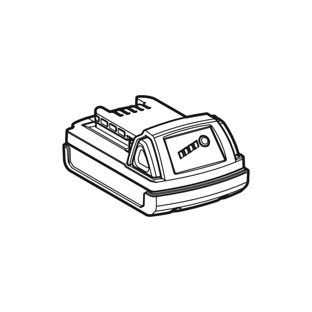 Geberit Li-Ion-Akku 18V Kapazität 2Ah... GEBERIT-690589001 4025410750990 (Abb. 3)
