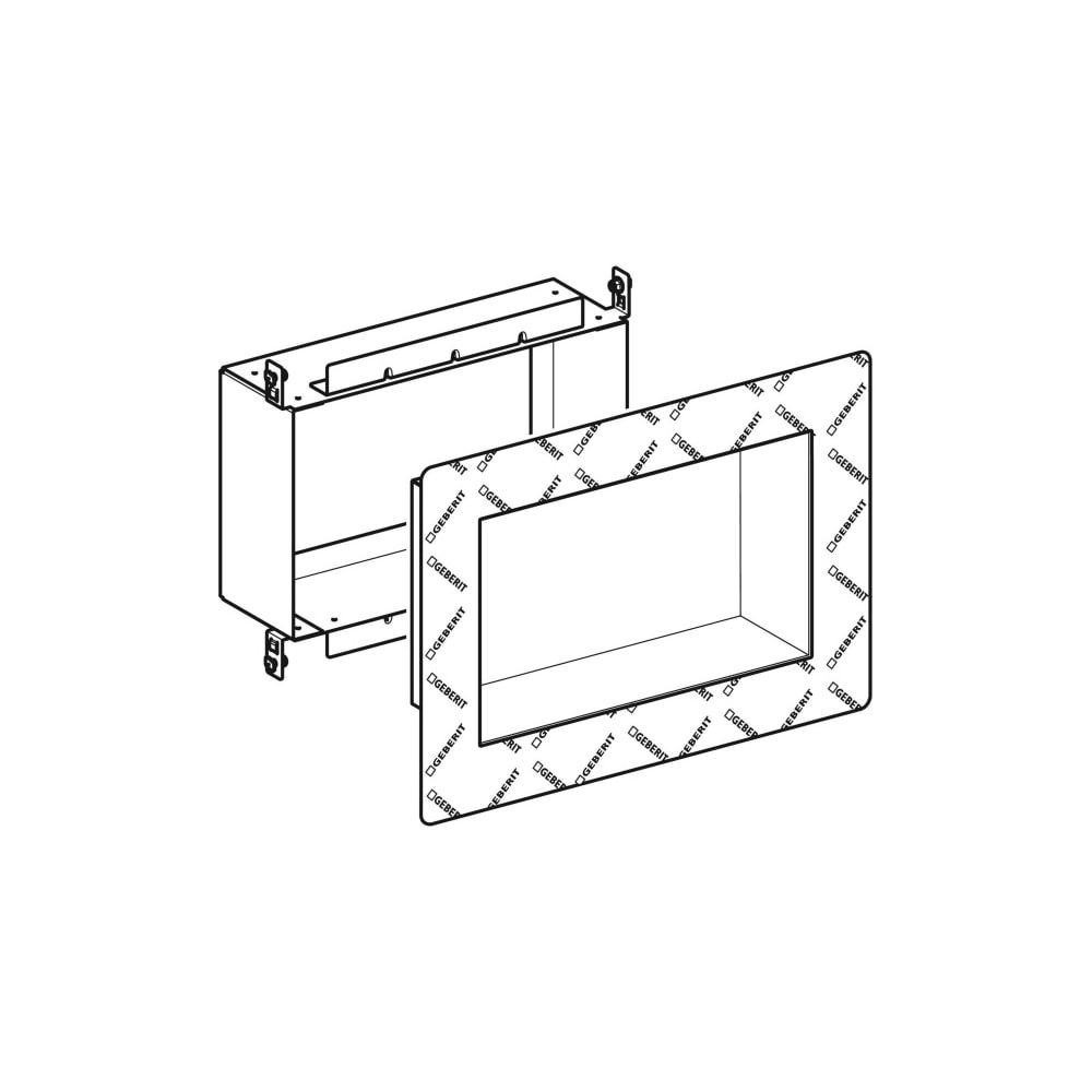 Geberit GIS Element für Nischenablagebox befliesbar... GEBERIT-461794001 4025416454533 (Abb. 4)