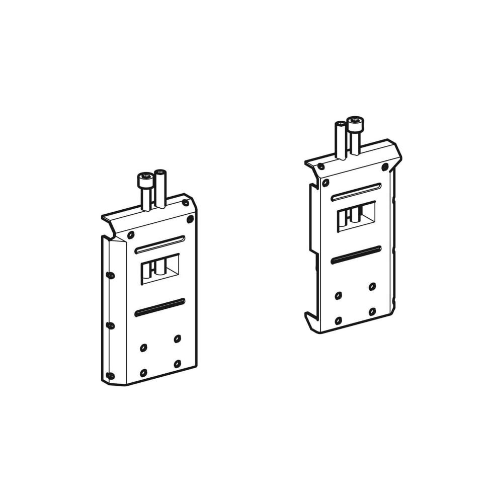 Geberit Set Schrankaufhänger für Spiegelschrank, 2 Stück... GEBERIT-243764001 4025416850724 (Abb. 3)