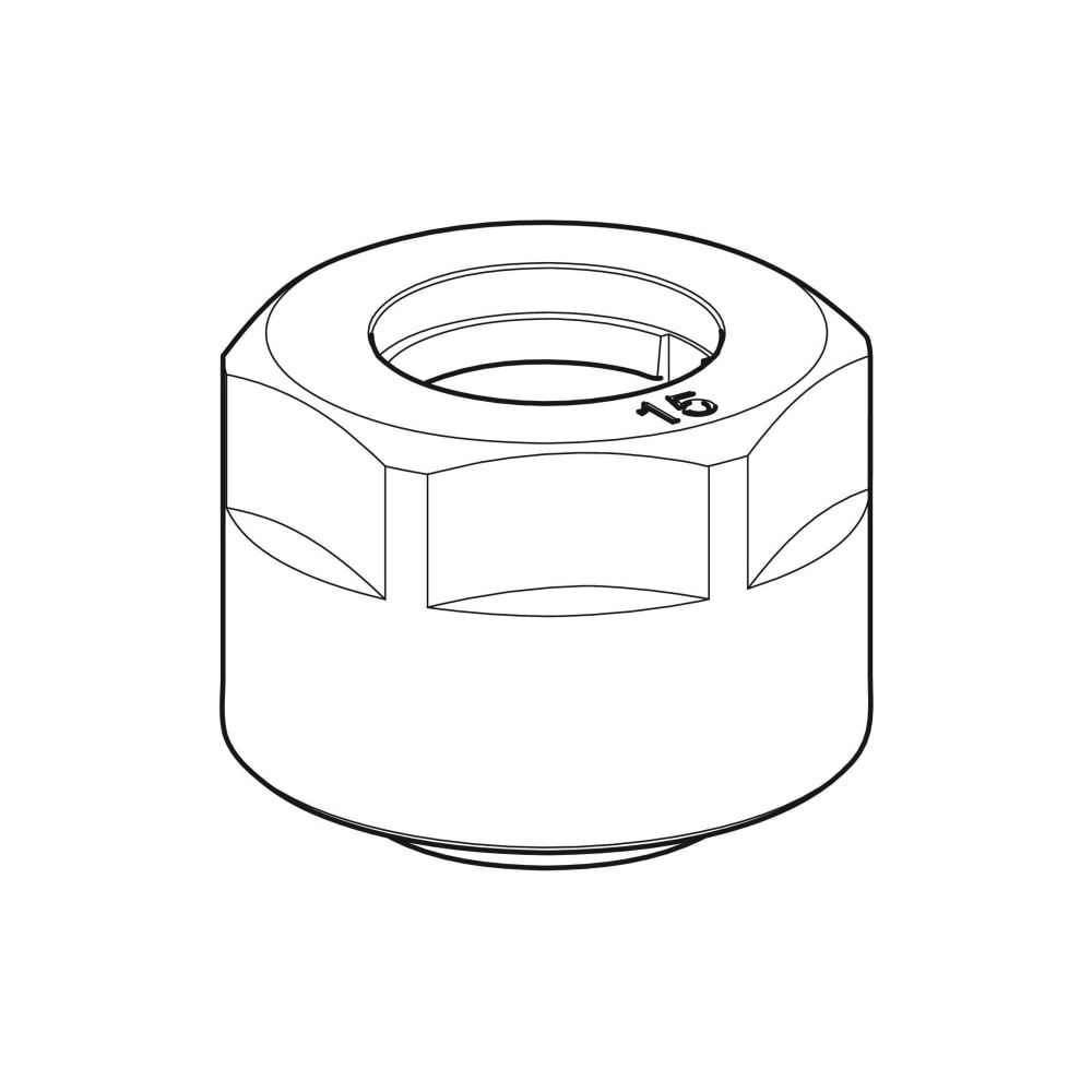 Geberit Anschlussverschraubung für Eurokonus d 15mm, G 3/4″... GEBERIT-25073 4025410585219 (Abb. 3)