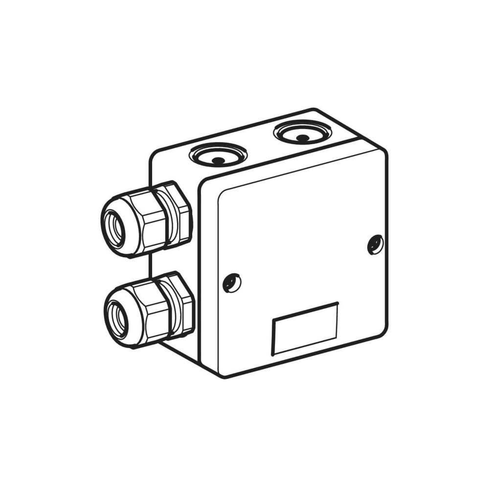 Geberit Kombinationsanschlussdose für WC-Keramiken... GEBERIT-244120001 4025416225119 (Abb. 7)
